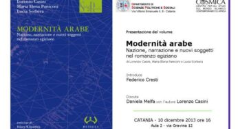 Modernità arabe ovvero come il romanzo racconta la storia