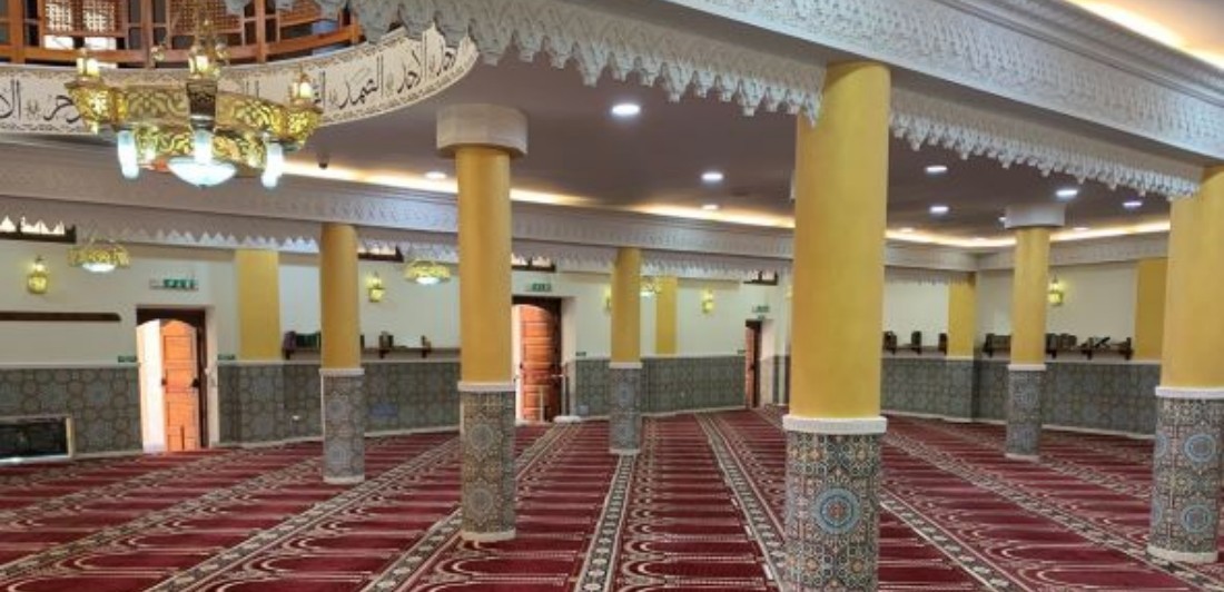 Interno della Moschea della Misericordia