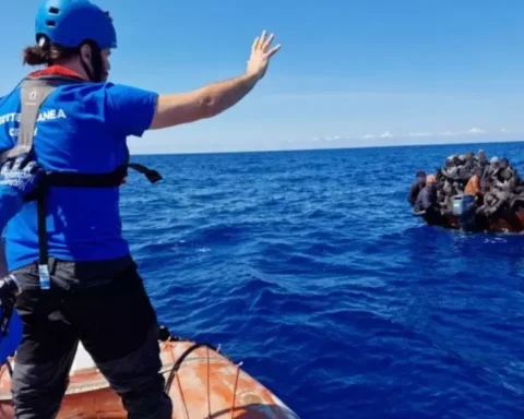 una scena dell'attacco della guardia libica