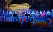 palazzo platamone - palco con rappresentatnti delle associazioni