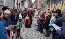 stazione della via crucis 2025