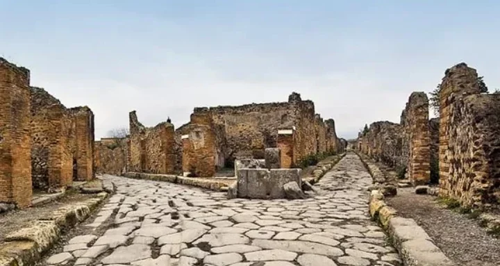 Ercolano, una strada