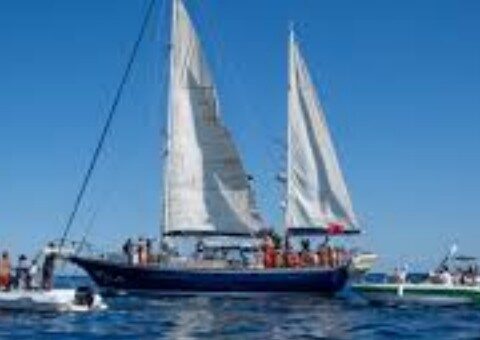 la nave Madleen bloccata in acque internazionali