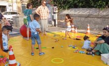 giochi di bimbi con associazione Clatù