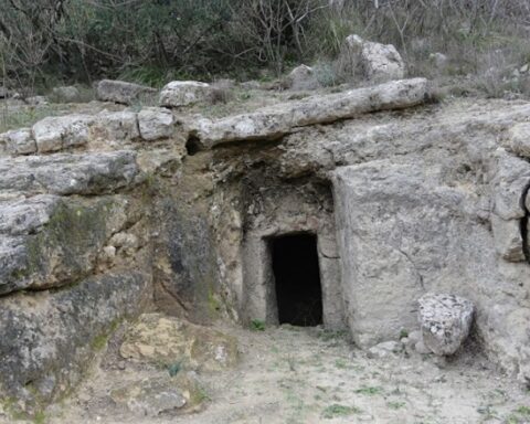 necropoli di Cozzo Matrice, tomba a camera