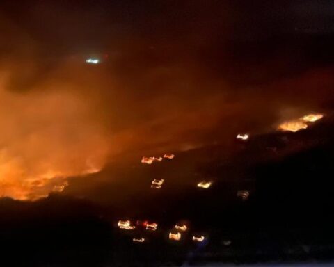 Incendio boschivo, Sicilia 2025