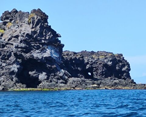 scogliera d'Armisi, una delle grotte