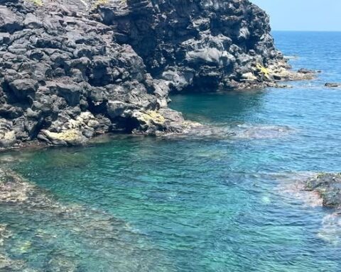 scatto della scogliera d'Armisi